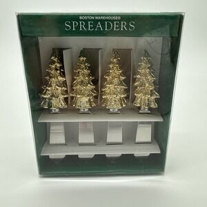 Boston Warehouse Gold Handle Christmas Tree Spreaders